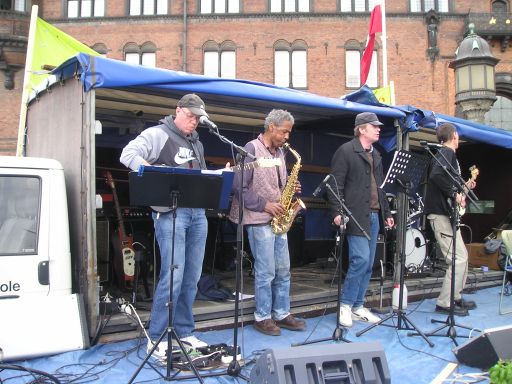 Ready Steady Blues Band på Rådhuspladsen