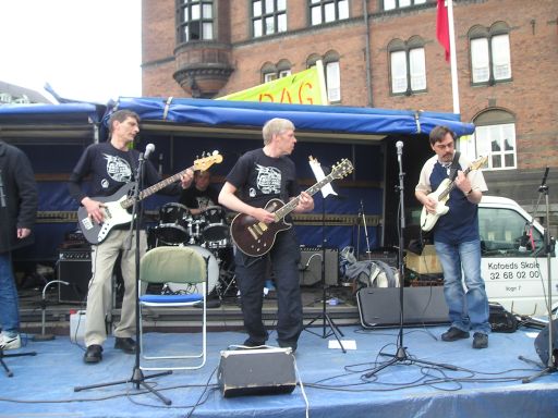 Ready Steady Blues Band på Rådhuspladsen